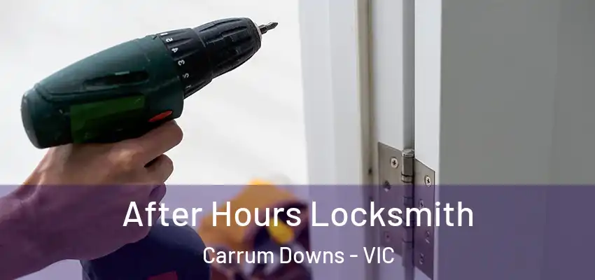 After Hours Locksmith Carrum Downs - VIC