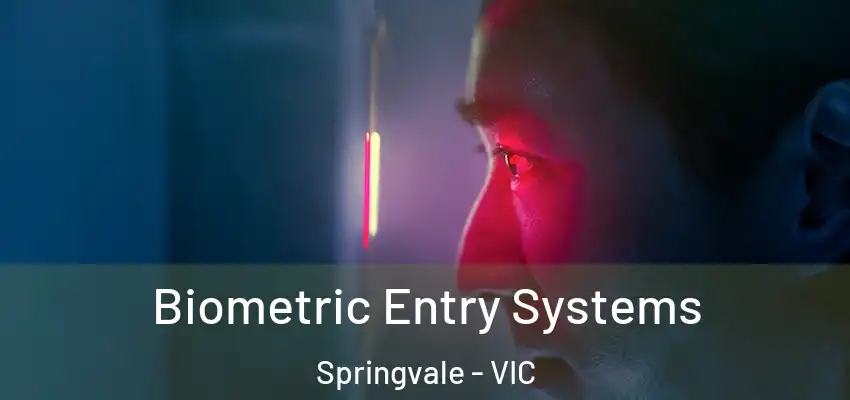 Biometric Entry Systems Springvale - VIC