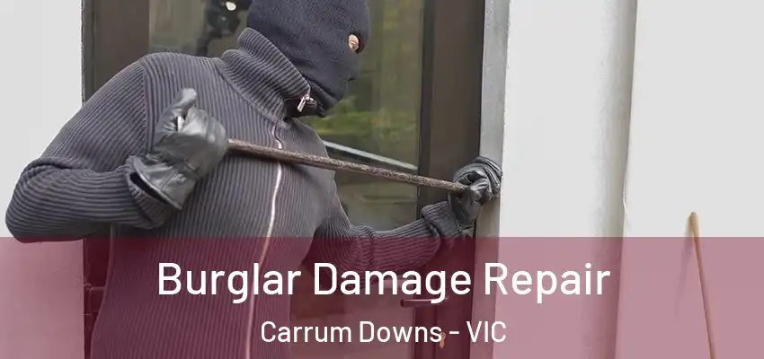 Burglar Damage Repair Carrum Downs - VIC