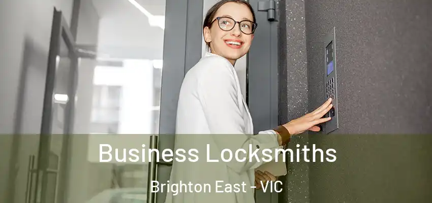  Business Locksmiths Brighton East - VIC