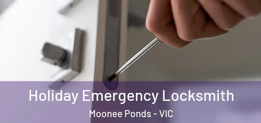 Holiday Emergency Locksmith Moonee Ponds - VIC