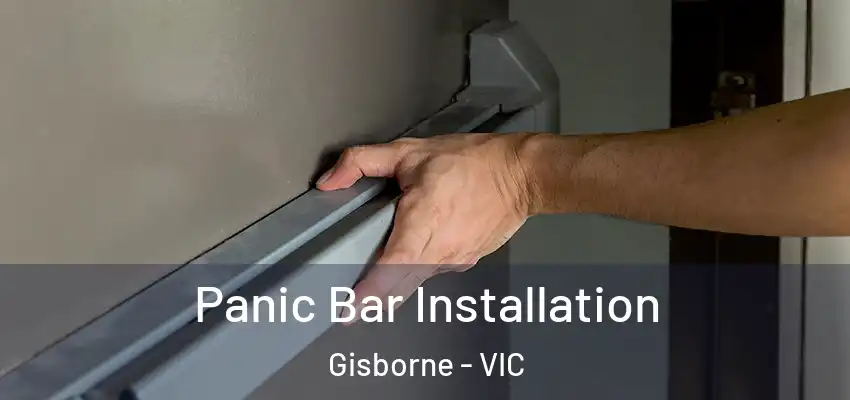 Panic Bar Installation Gisborne - VIC
