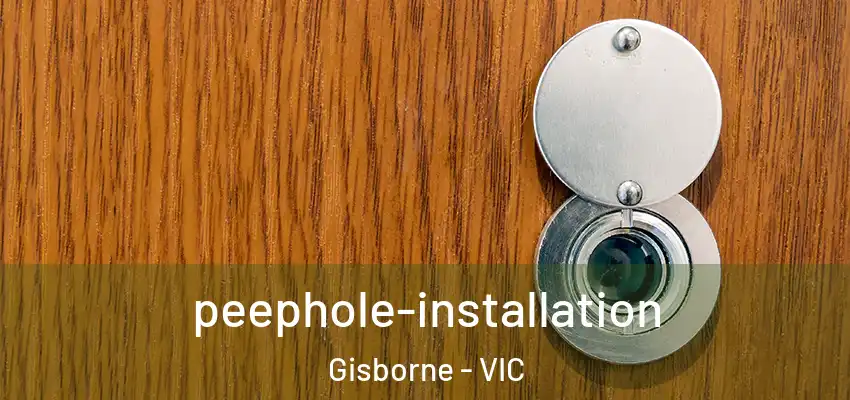 peephole-installation Gisborne - VIC