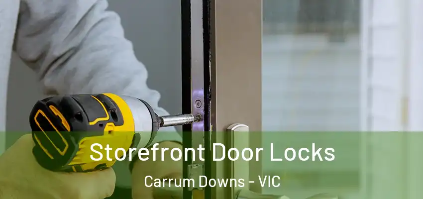 Storefront Door Locks Carrum Downs - VIC